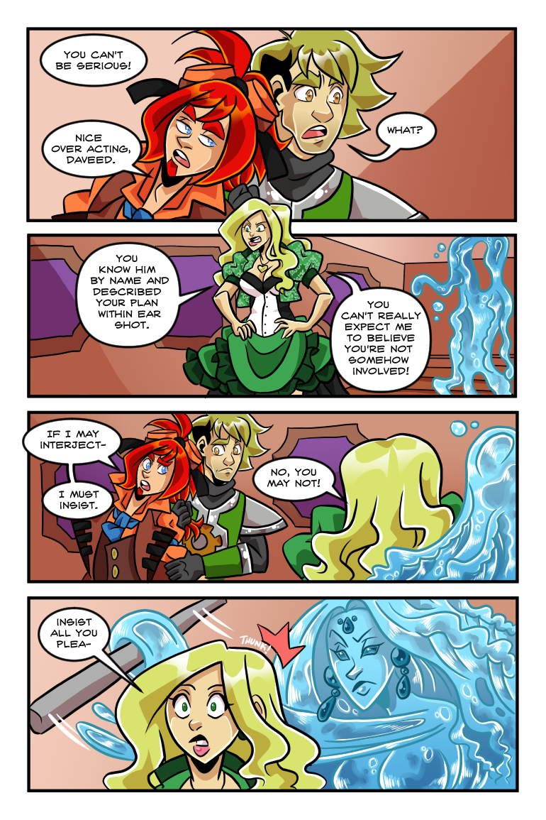 I wonder what Lucien had to insist about... And he was being so polite about it, too.